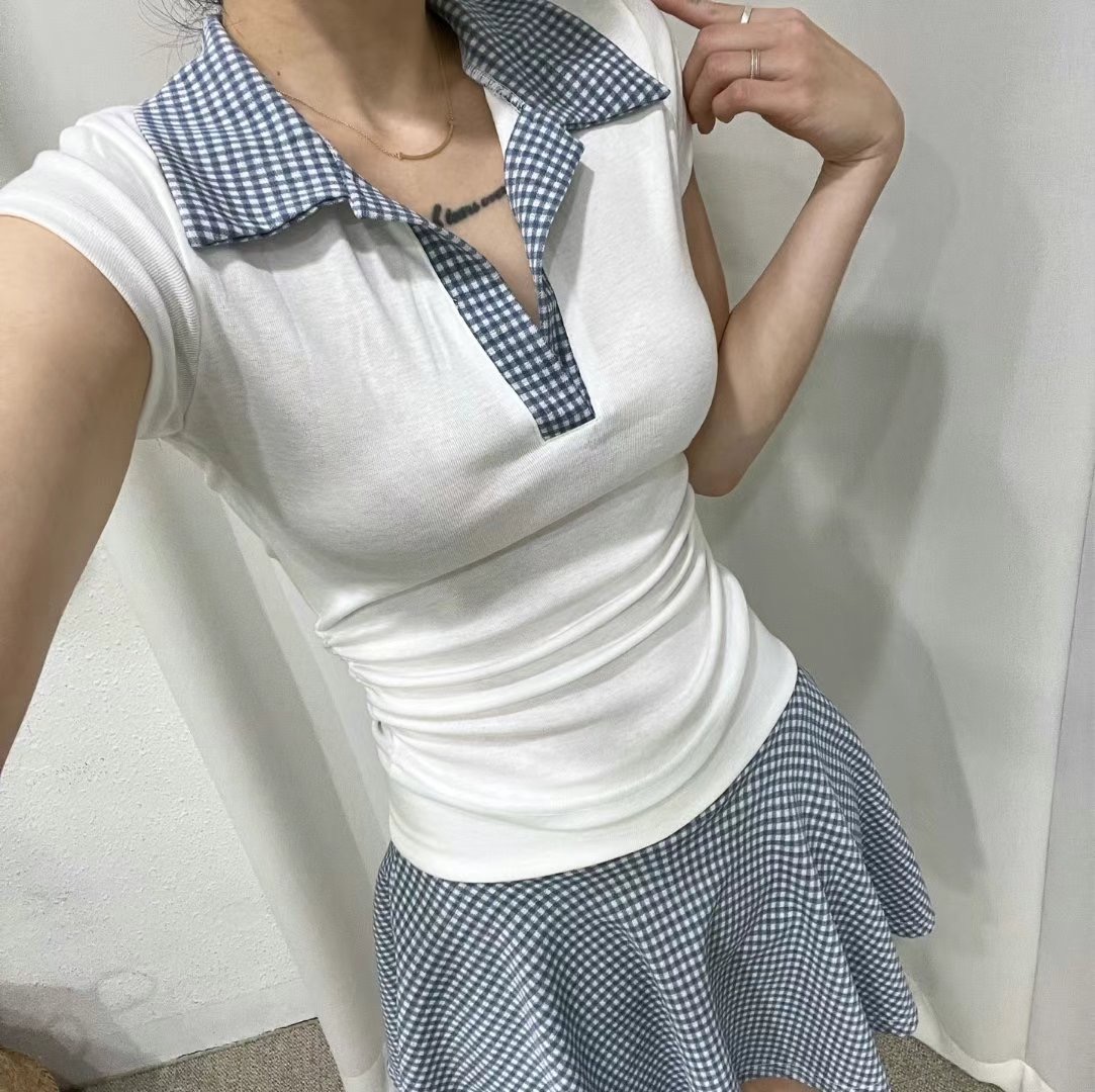 BOY MEET GIRL-T東大門㊣直郵女裝新品職業真品推薦人氣T恤BOY MEET GIRL-TT恤圖色2