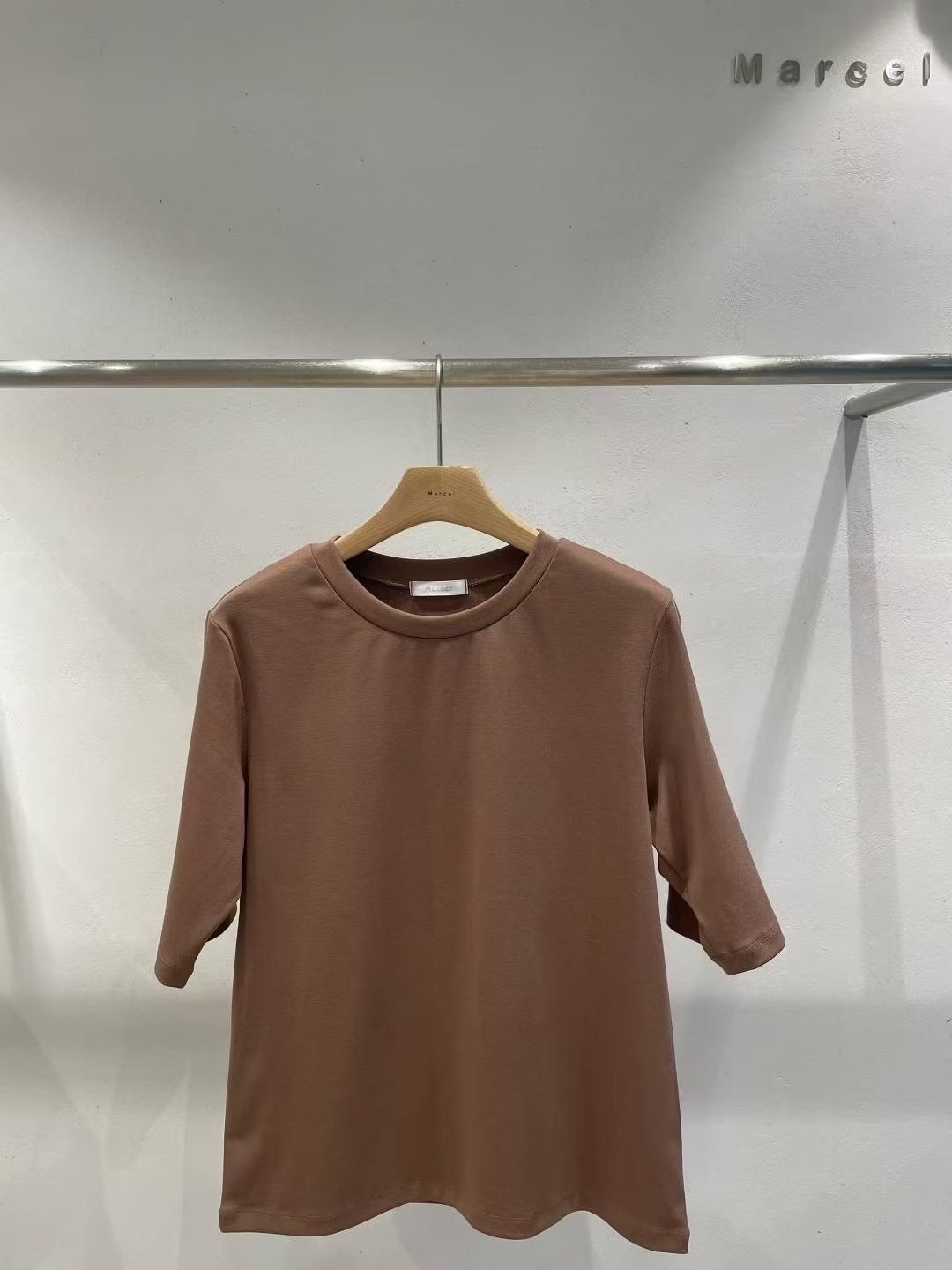 MARCEL東大門㊣直郵女裝新品人氣推薦熱賣25春夏真品休閑T恤MARCELT恤圖色3