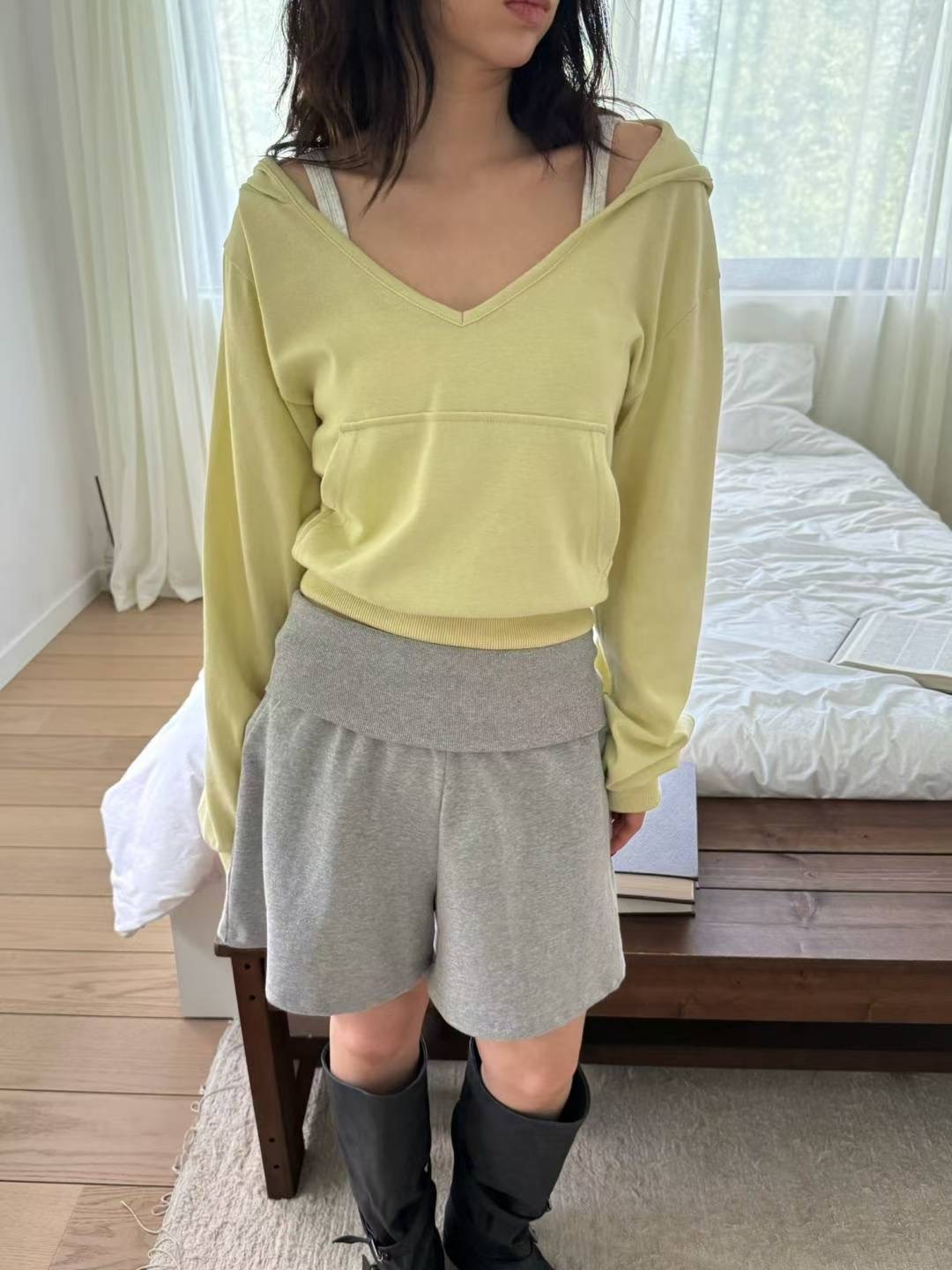 FAVOURED韓國代購㊣女士新品職業熱賣25春夏人氣真品時尚衛衣FAVOURED衛衣