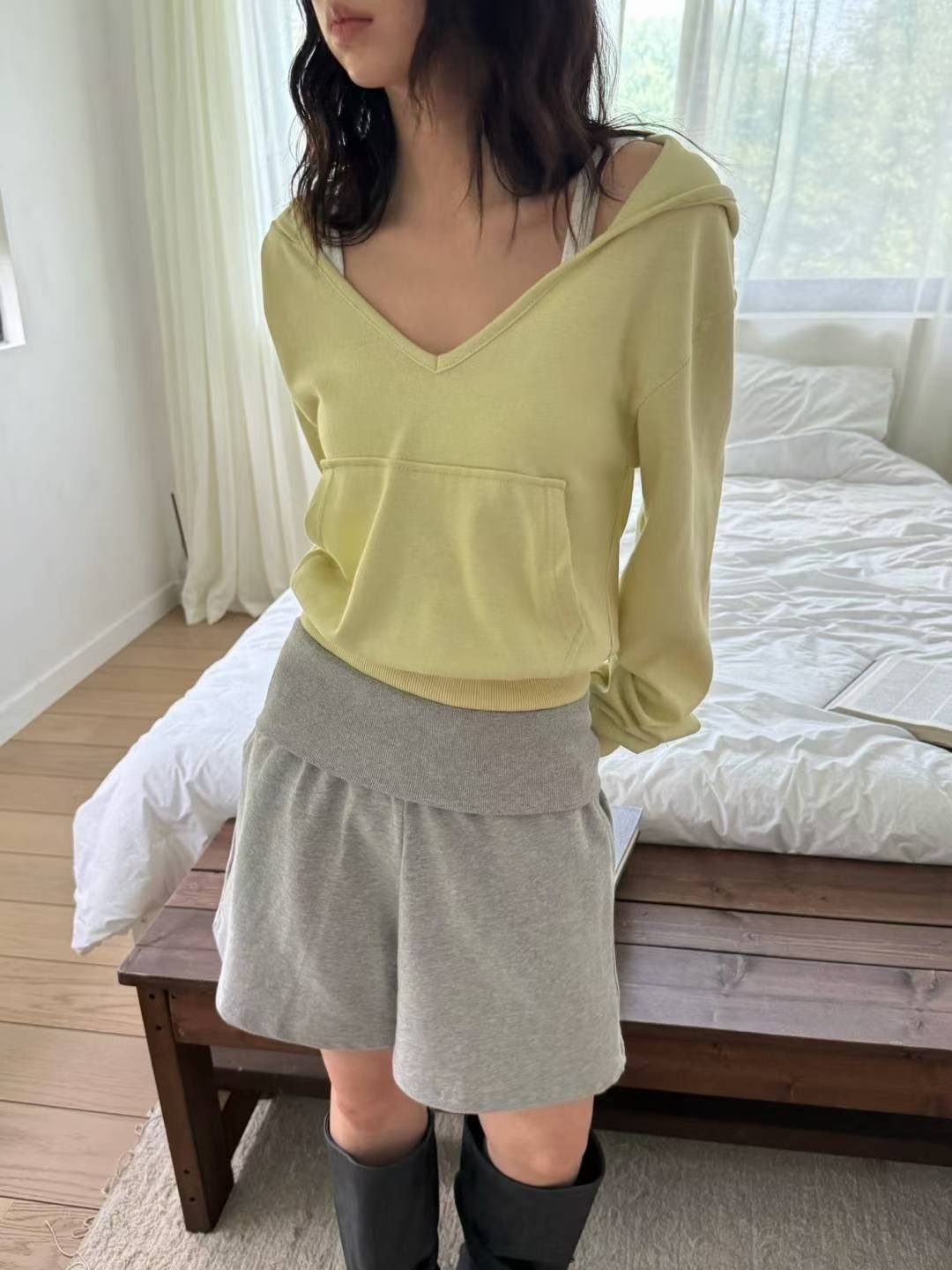 FAVOURED韓國代購㊣女士新品職業熱賣25春夏人氣真品時尚衛衣FAVOURED衛衣