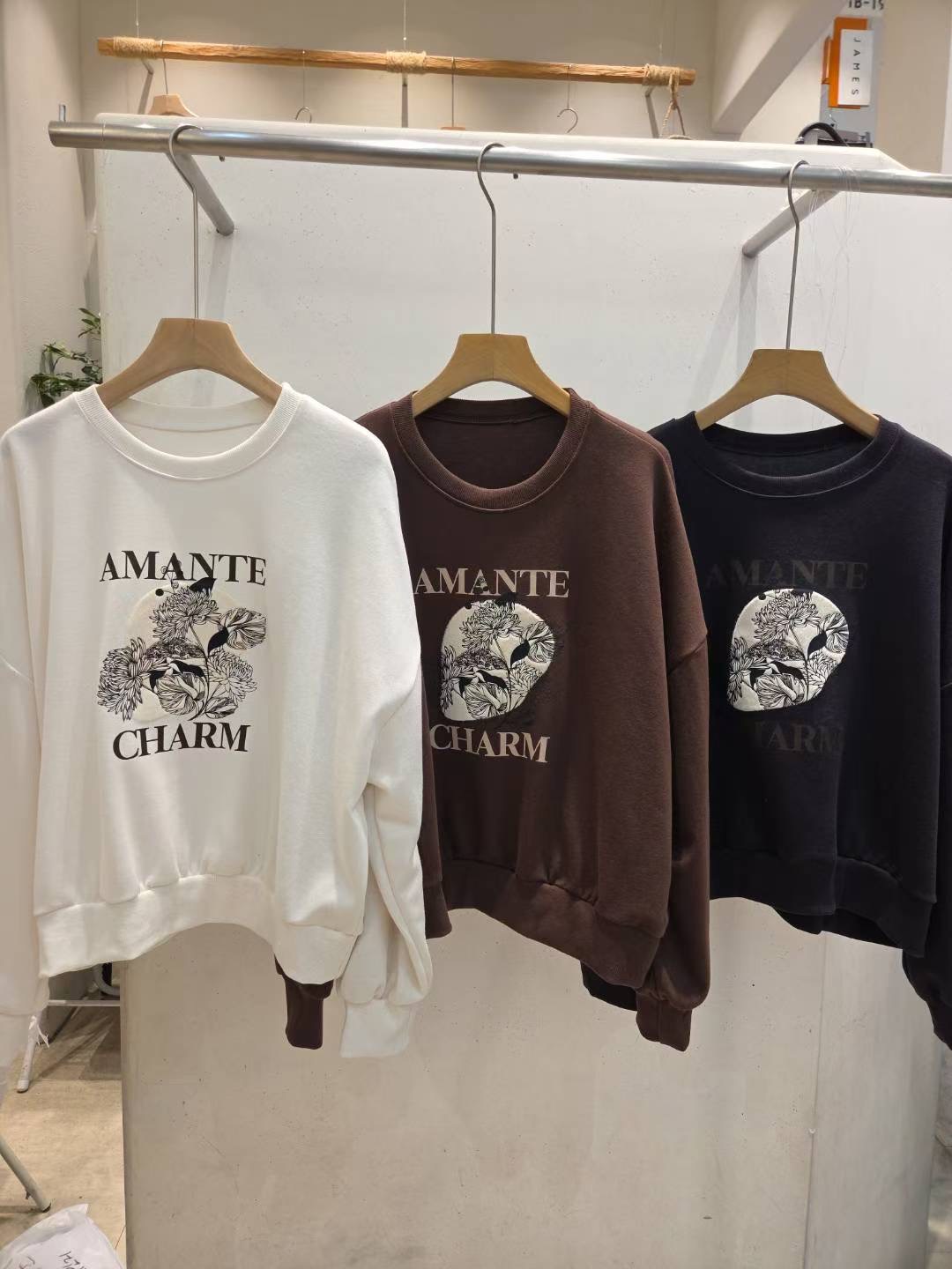JAMES 제임스韓國直郵㊣女裝新品職業推薦時尚熱賣真品衛衣JAMES衛衣