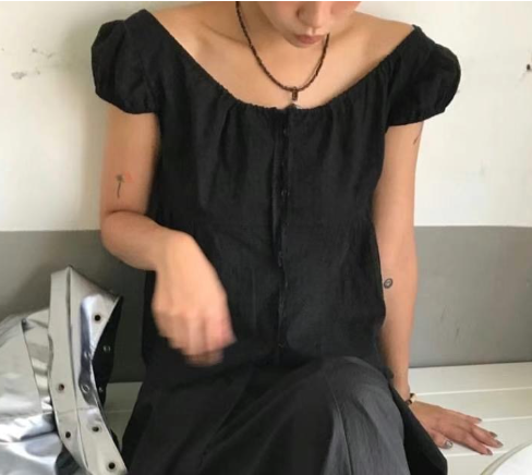 GAMGAK韓國代購㊣女裝新款人氣時尚真品熱賣休閑襯衫蕾絲衫GAMGAK襯衫/蕾絲衫