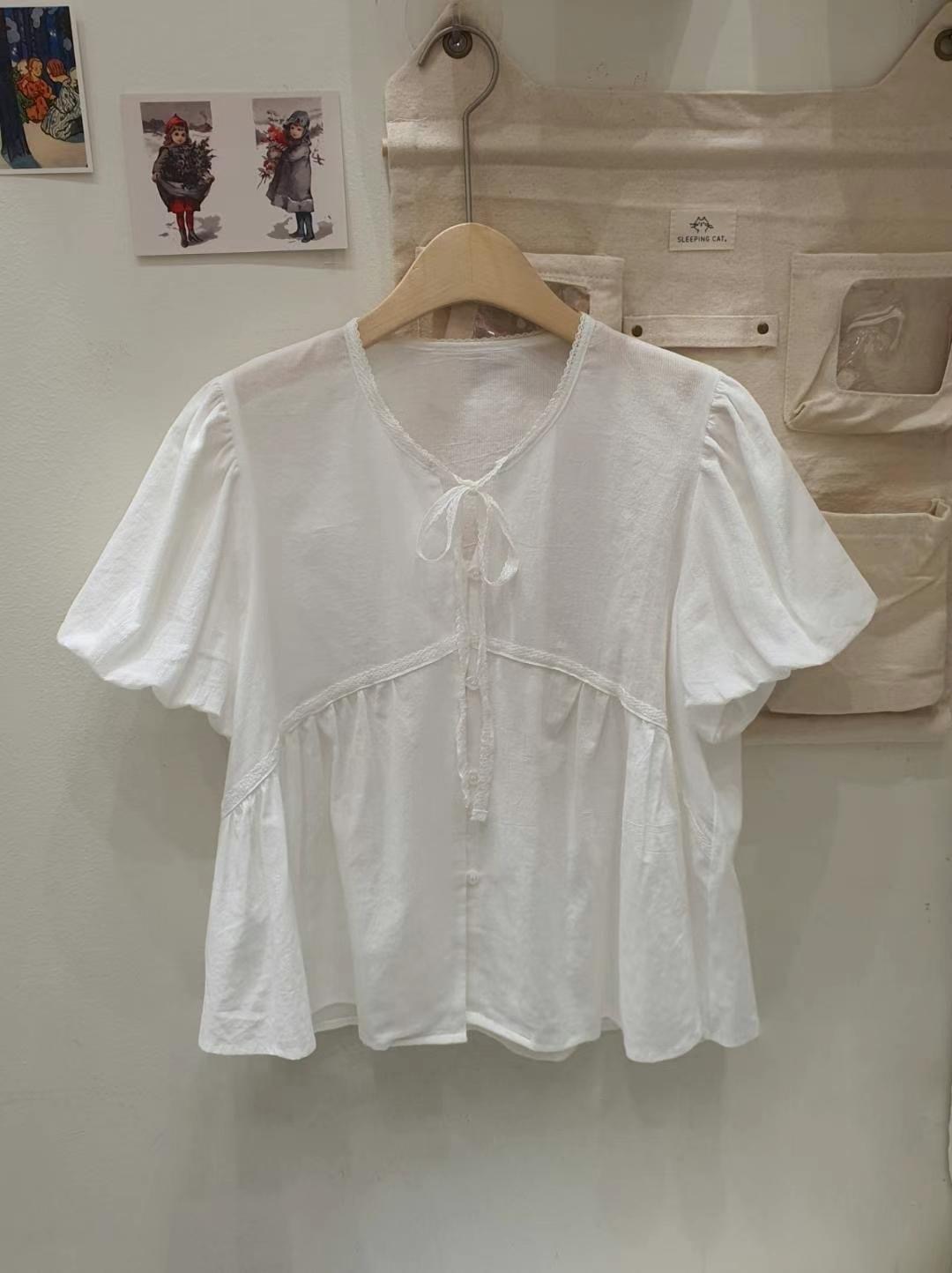 GAMGAK韓國直郵㊣女士新品推薦真品熱賣職業人氣襯衫蕾絲衫GAMGAK襯衫/蕾絲衫圖色2