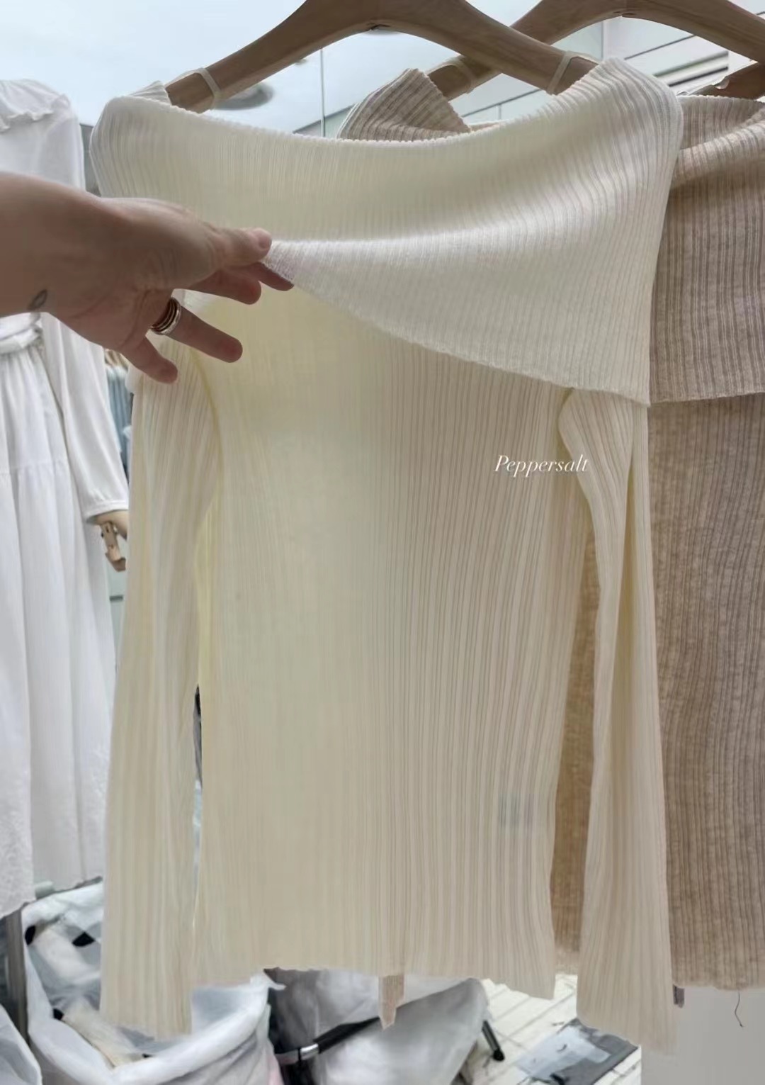 PEPPER 페페東大門㊣直郵女裝新品25春夏人氣休閑時尚針織衫PEPPER-OT針織衫