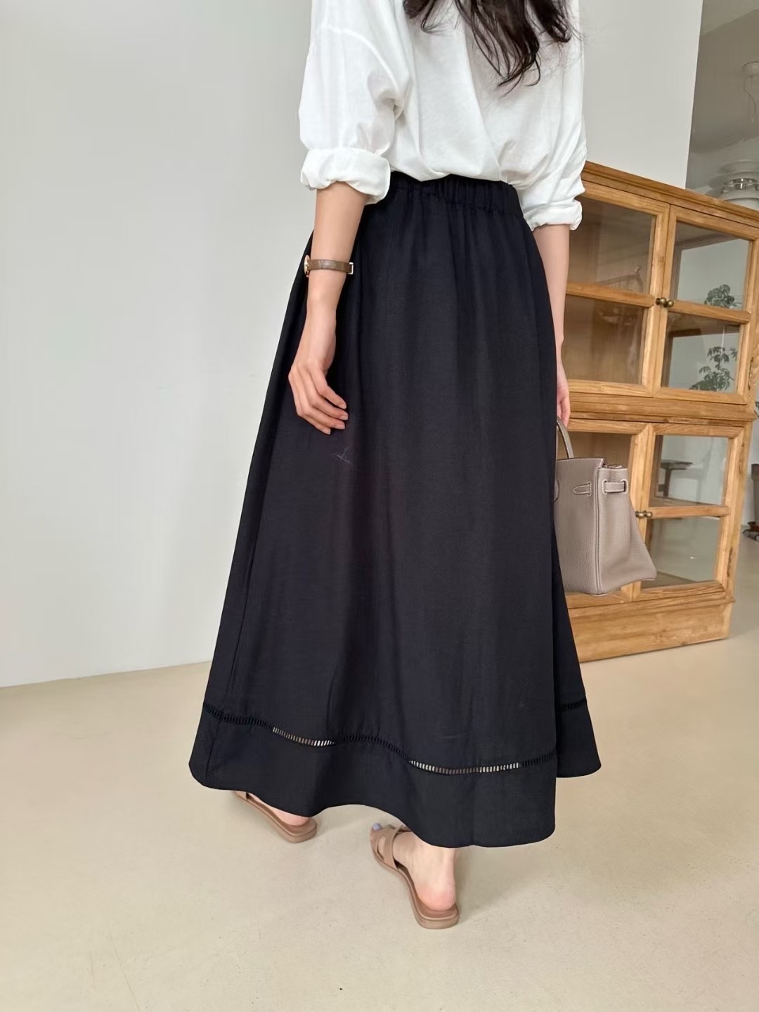 KIND-카인드-OT韓國代購㊣女裝新品推薦25春夏人氣職業長裙KIND-ot長裙