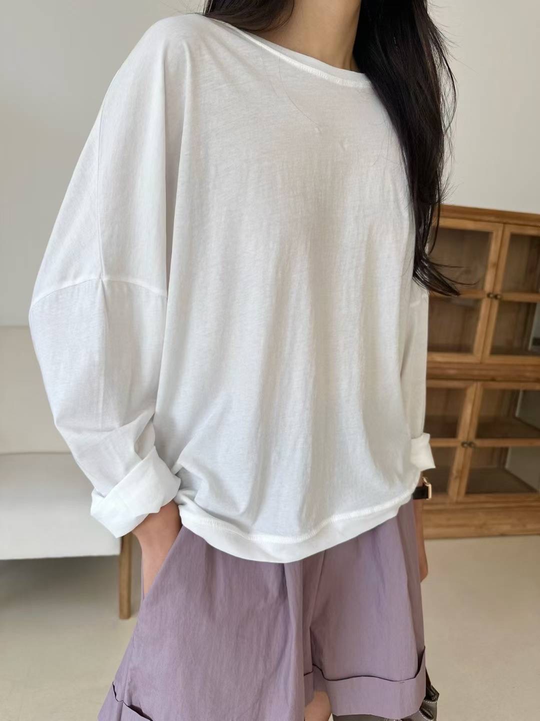 KIND-카인드-OT東大門㊣代購女士新款熱賣推薦時尚長袖T恤KIND-ot長袖T恤圖色2