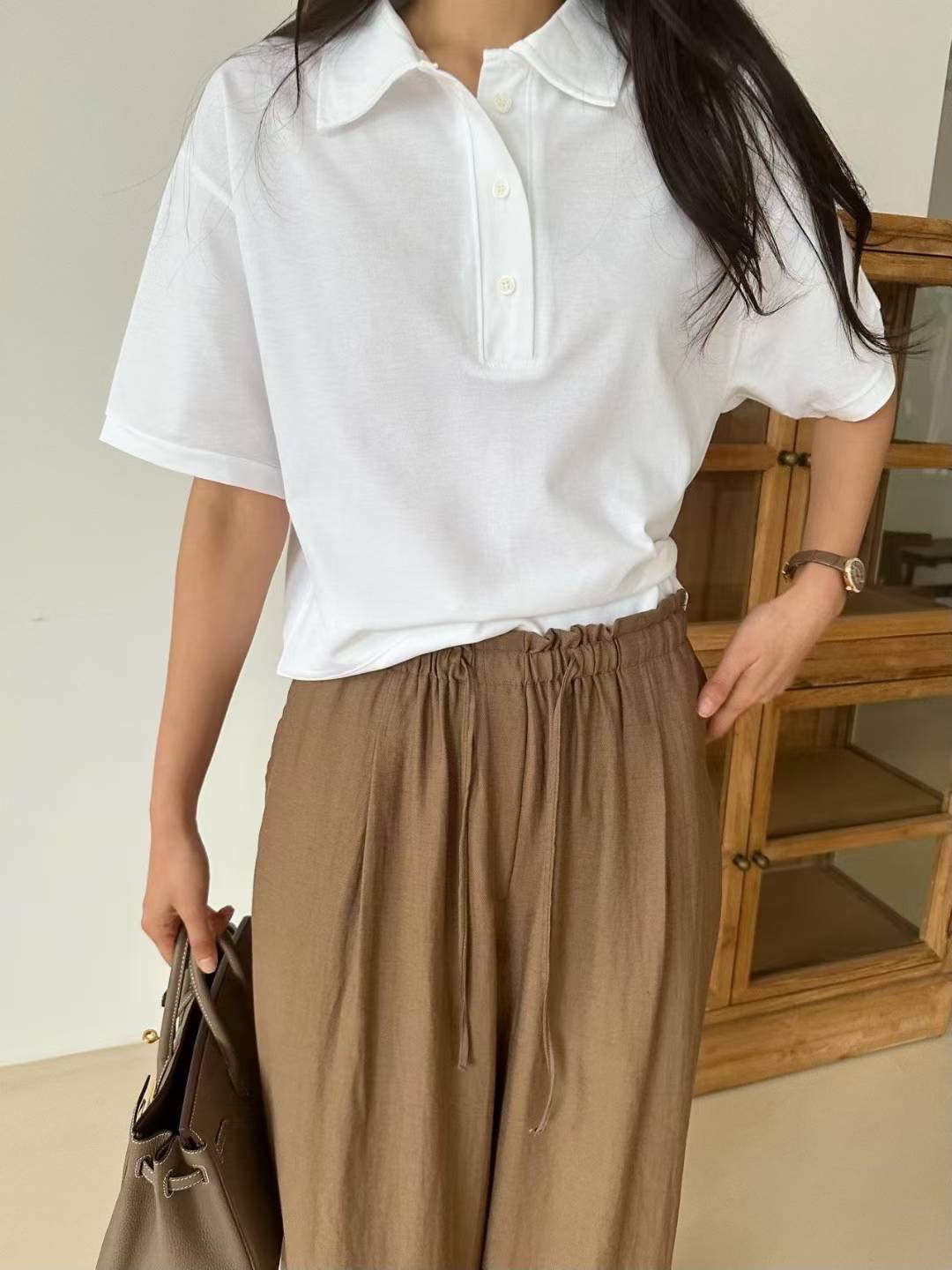 KIND-카인드-OT東大門㊣實拍女士新品推薦人氣25春夏熱賣T恤KIND-otT恤圖色1