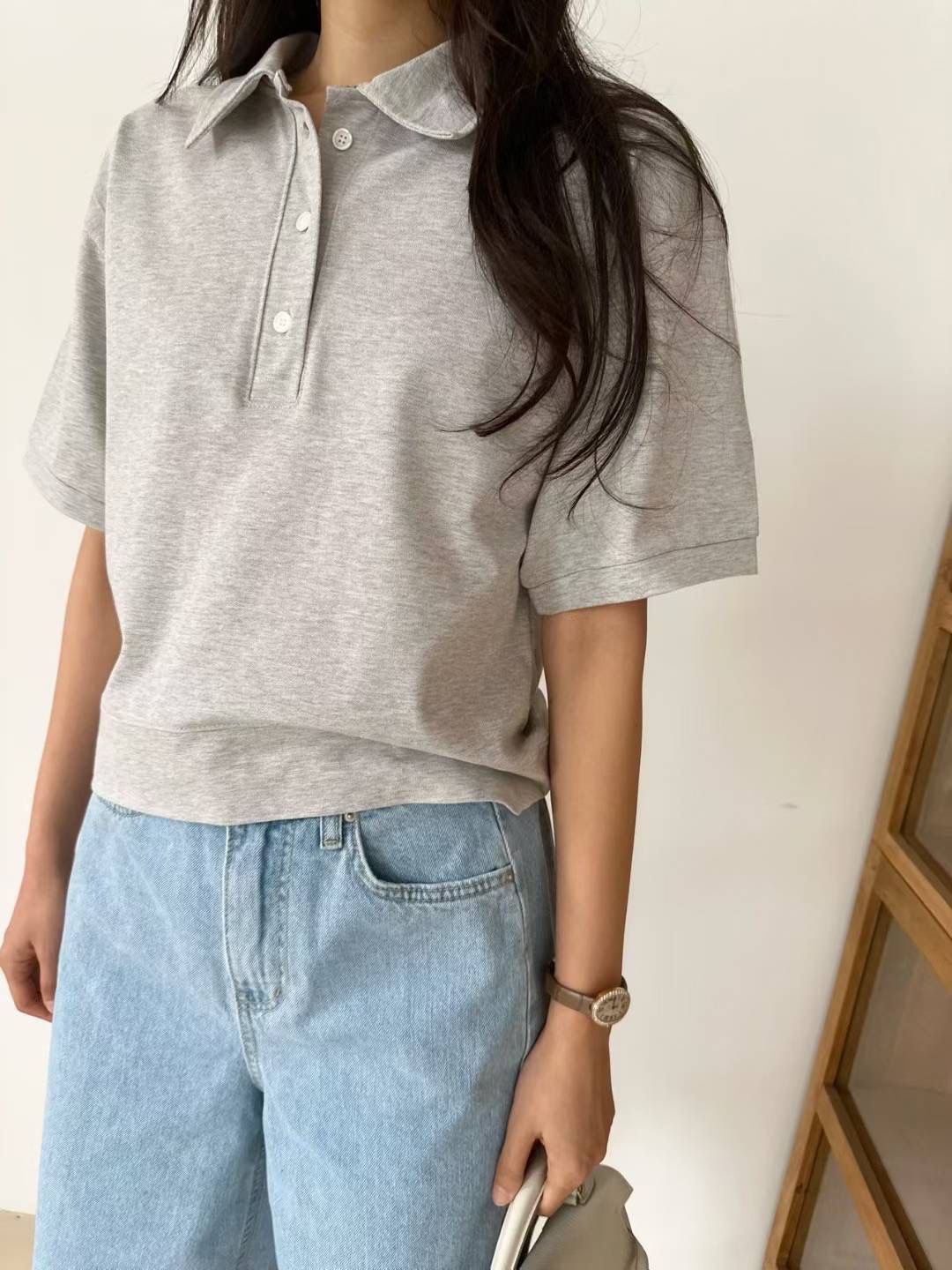 KIND-카인드-OT東大門㊣實拍女士新品推薦人氣25春夏熱賣T恤KIND-otT恤圖色2
