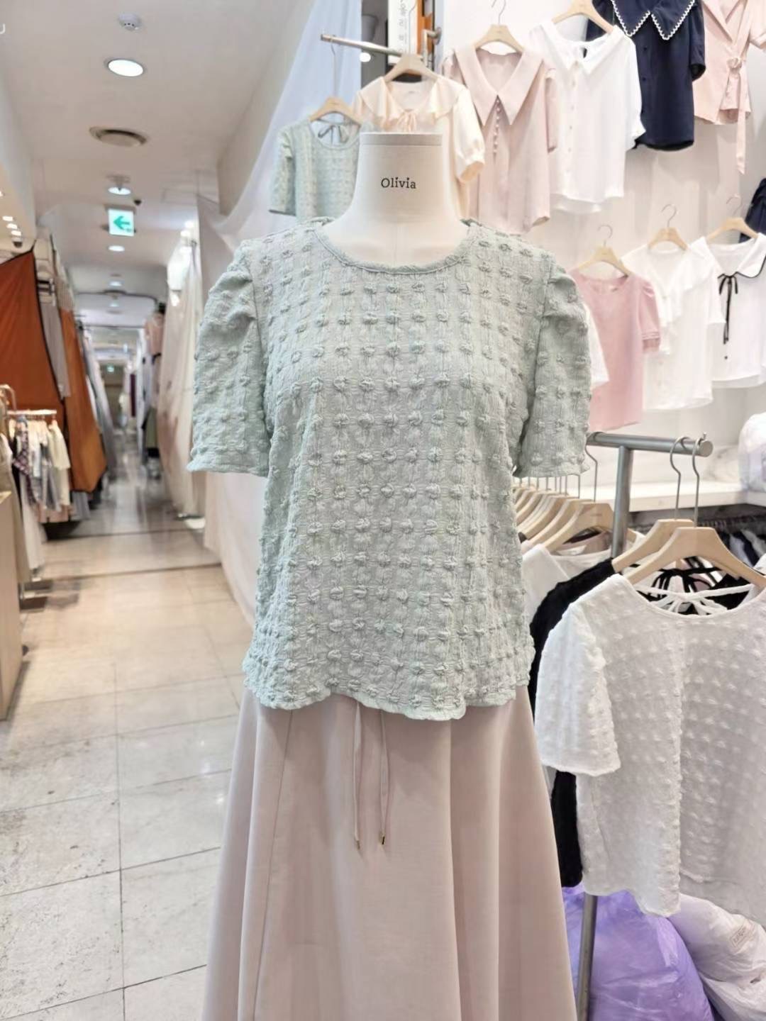 OLIVIA韓國代購㊣女士新品真品職業熱賣時尚人氣襯衫蕾絲衫OLIVIA襯衫/蕾絲衫