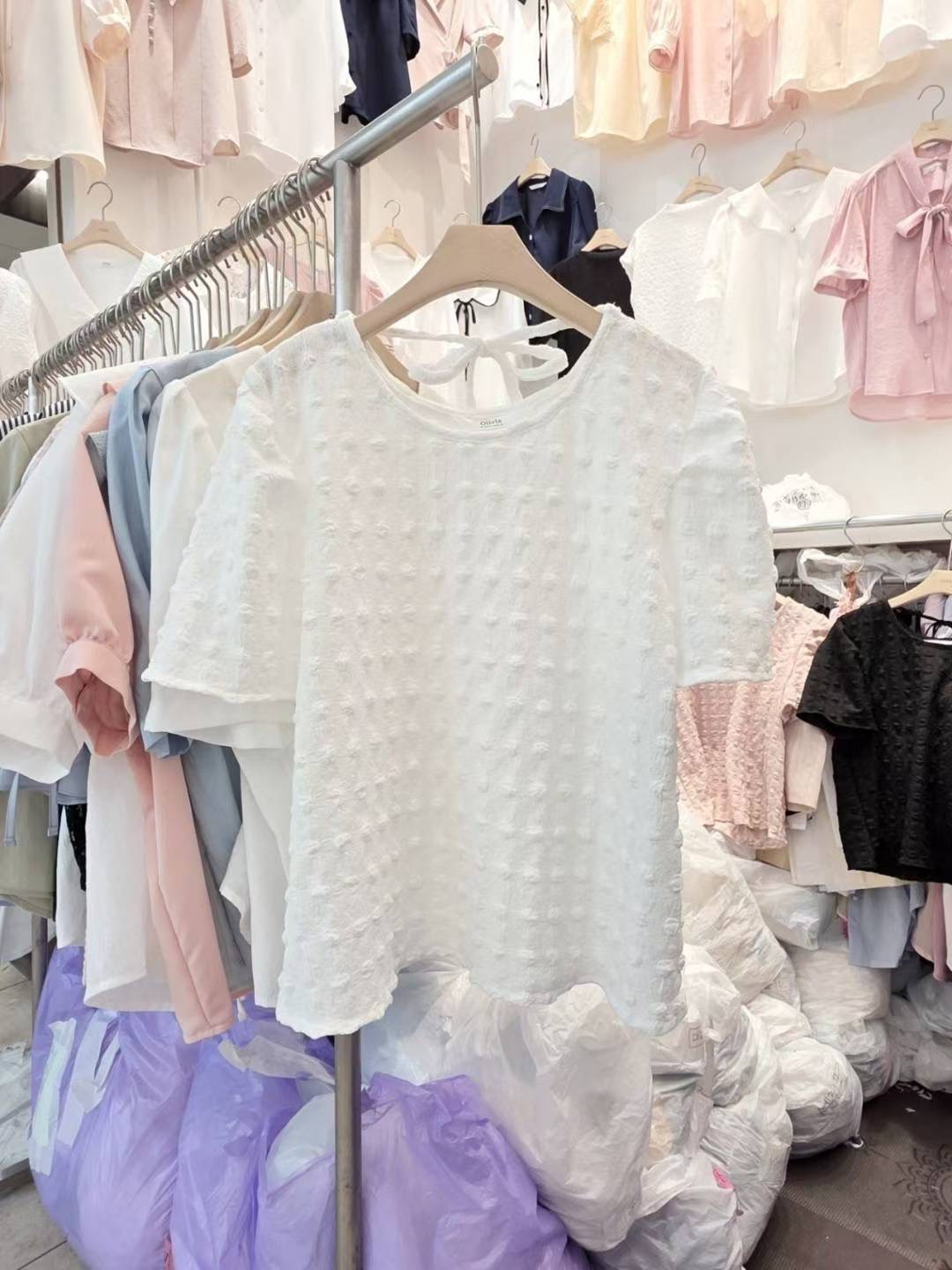 OLIVIA韓國代購㊣女士新品真品職業熱賣時尚人氣襯衫蕾絲衫OLIVIA襯衫/蕾絲衫圖色2