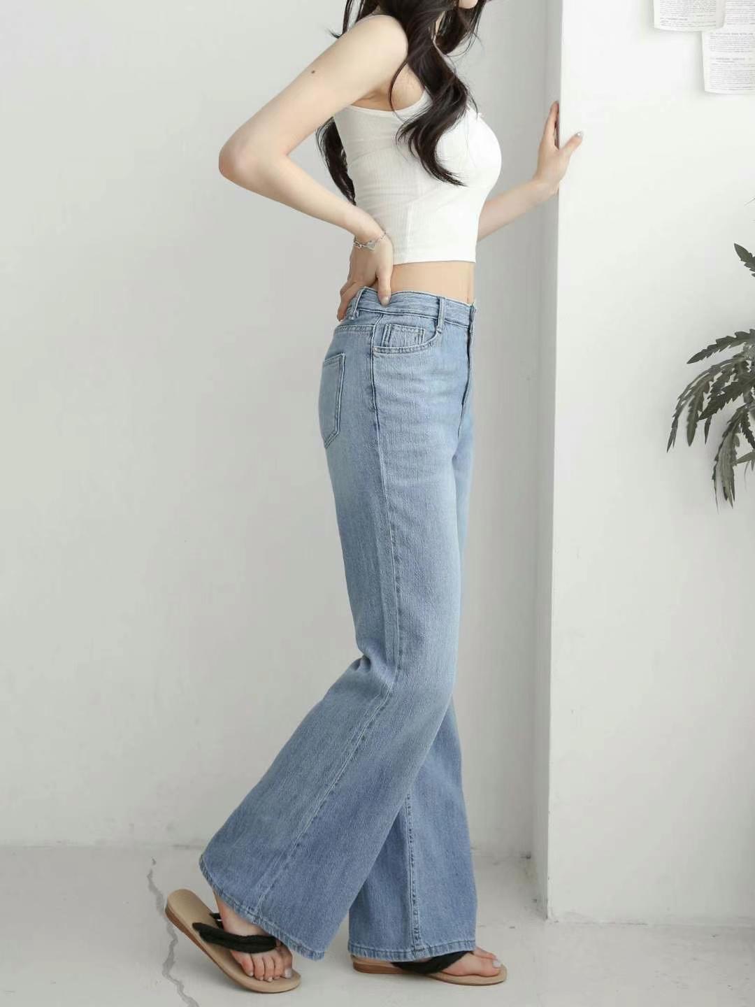 FLY DENIM東大門㊣直郵女裝新款真品人氣職業25春夏牛仔褲FLY DENIM牛仔褲