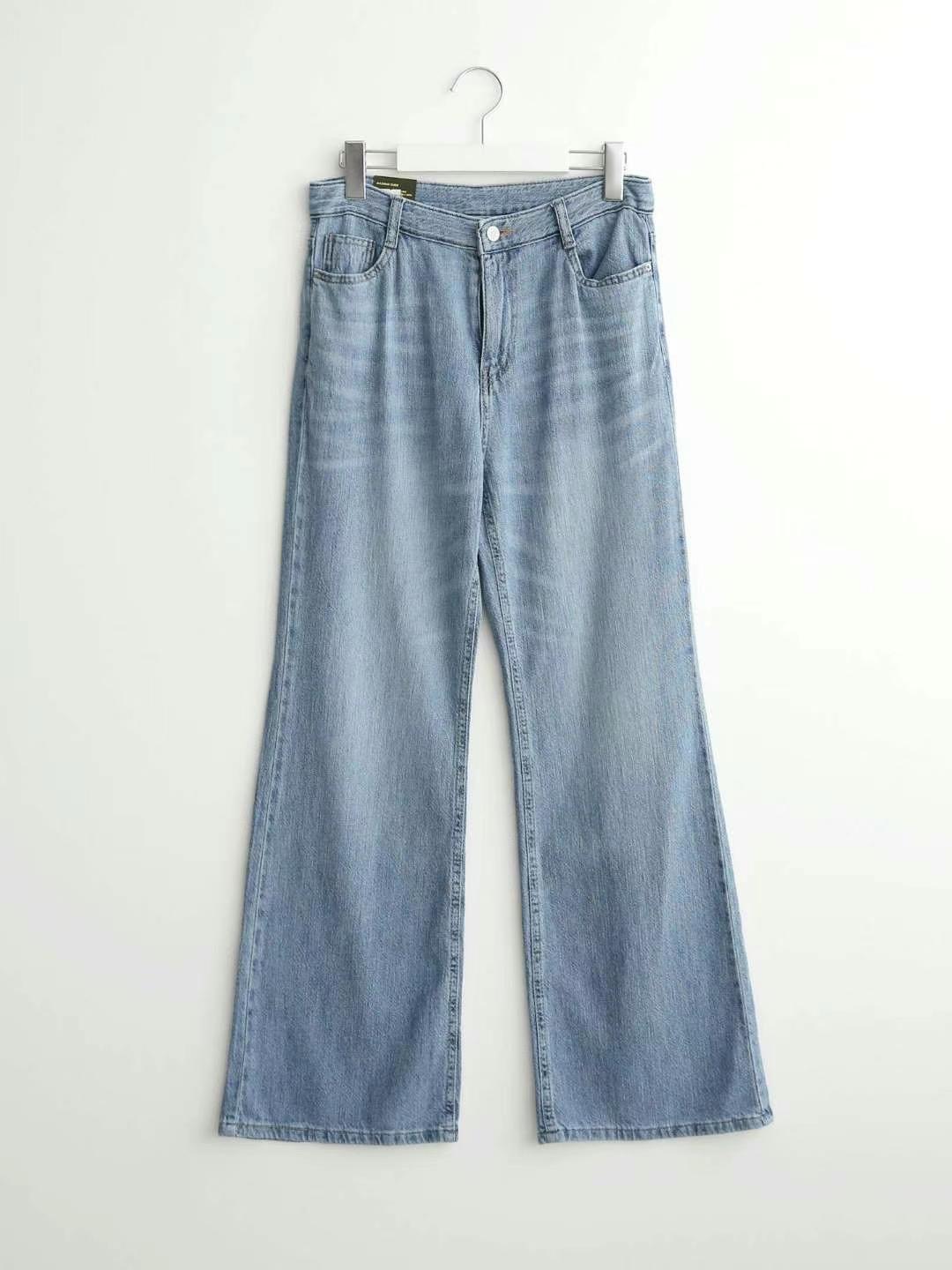 FLY DENIM東大門㊣直郵女裝新款真品人氣職業25春夏牛仔褲FLY DENIM牛仔褲圖色1