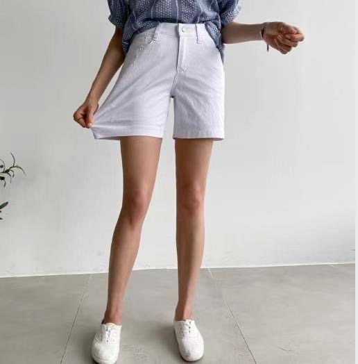 FLY DENIM東大門㊣代購女士新品時尚真品25春夏休閑職業短褲FLY DENIM短褲圖色1
