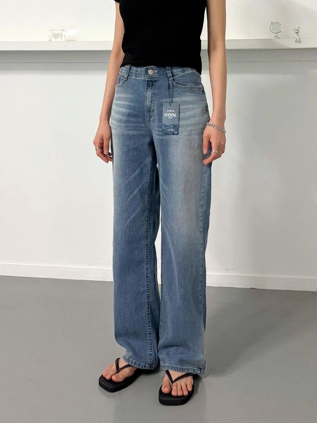 FLY DENIM東大門㊣實拍女士新品熱賣推薦休閑真品人氣牛仔褲FLY DENIM牛仔褲