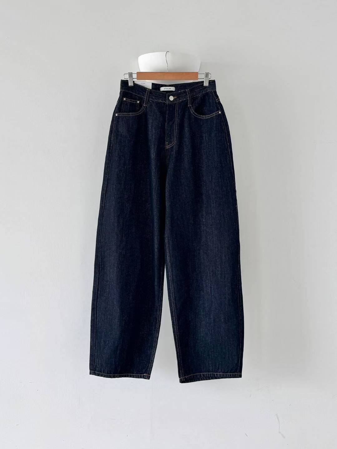 STYLE LAB韓國代購㊣女裝新款熱賣人氣休閑推薦真品牛仔褲STYLE LAB牛仔褲圖色1