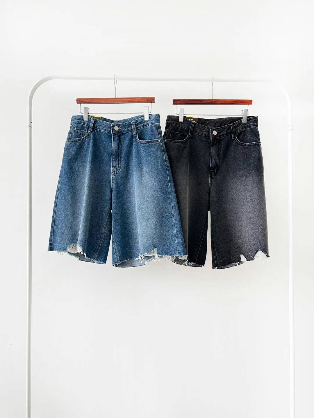 FLY DENIM韓國直郵㊣女士新款人氣休閑時尚25春夏熱賣短褲FLY DENIM短褲圖色2左二色