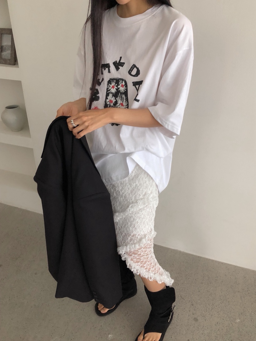 ZITTEN韓國代購㊣女裝新品25春夏熱賣真品時尚休閑人氣職業T恤ZITTENT恤