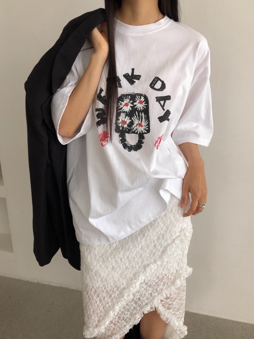 ZITTEN韓國代購㊣女裝新品25春夏熱賣真品時尚休閑人氣職業T恤ZITTENT恤