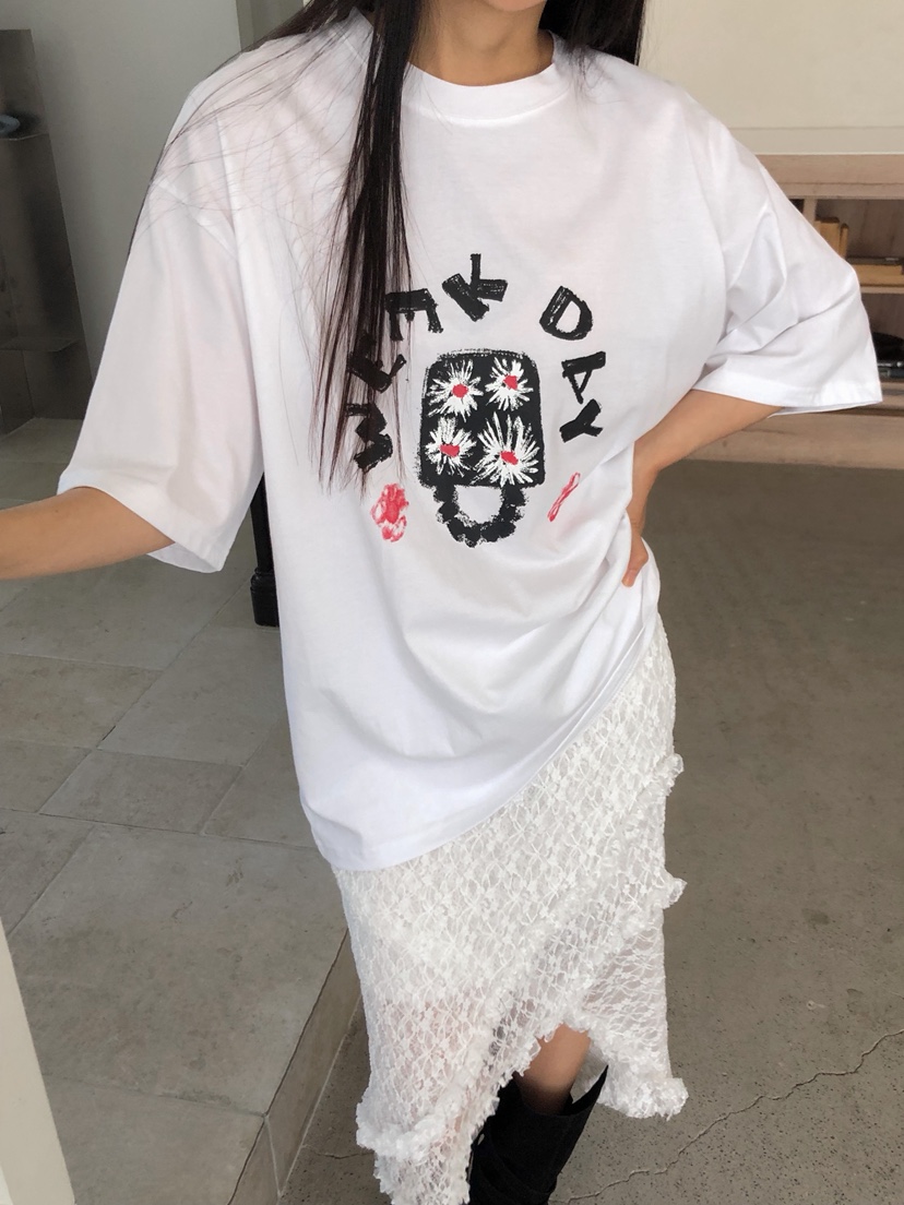 ZITTEN韓國代購㊣女裝新品25春夏熱賣真品時尚休閑人氣職業T恤ZITTENT恤
