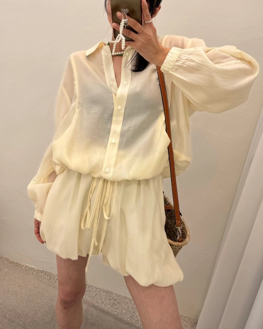 HAPER東大門㊣代購女裝新品休閑真品25春夏職業時尚熱賣套裝HAPER套裝圖色1