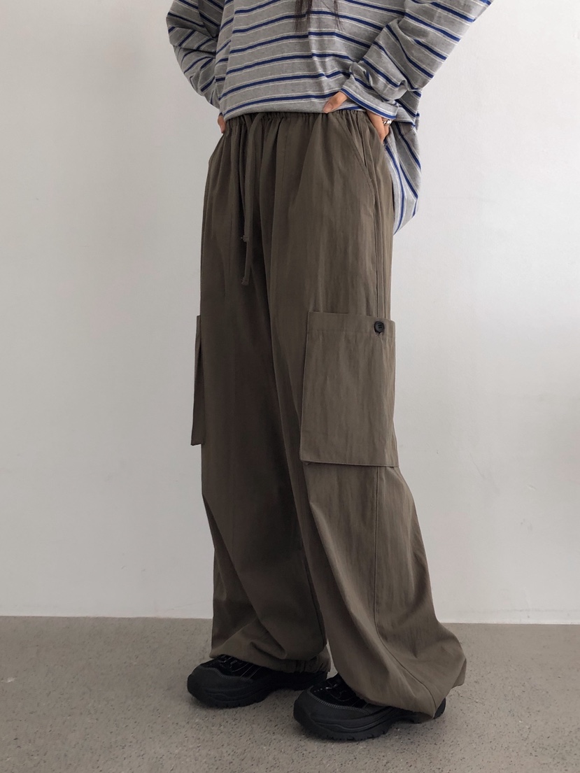 ZITTEN韓國代購㊣女裝新款熱賣25春夏真品人氣推薦休閑休閑褲ZITTEN休閑褲