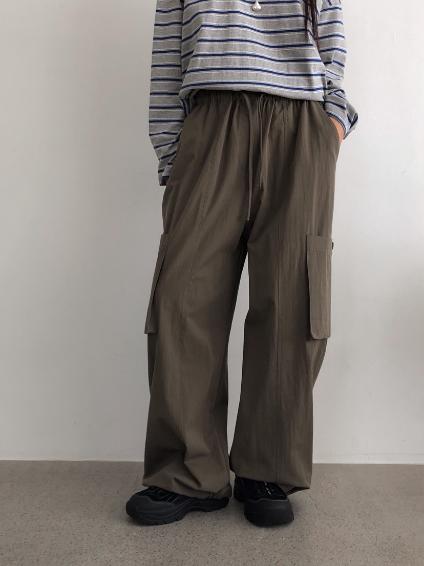 ZITTEN韓國代購㊣女裝新款熱賣25春夏真品人氣推薦休閑休閑褲ZITTEN休閑褲