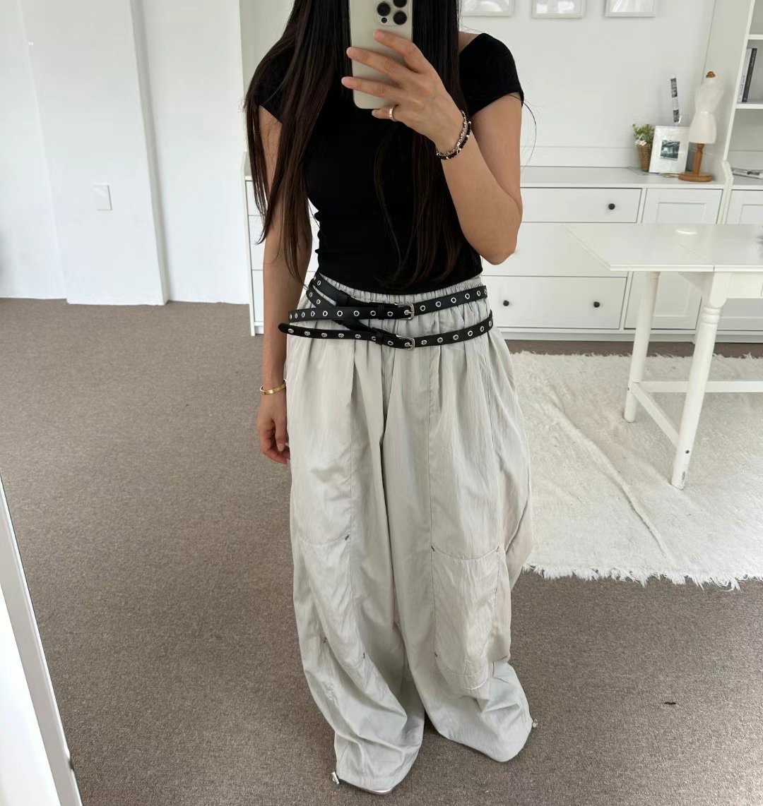 HAPER韓國代購㊣女士新款休閑職業人氣熱賣時尚休閑褲不含腰帶HAPER休閑褲圖色2