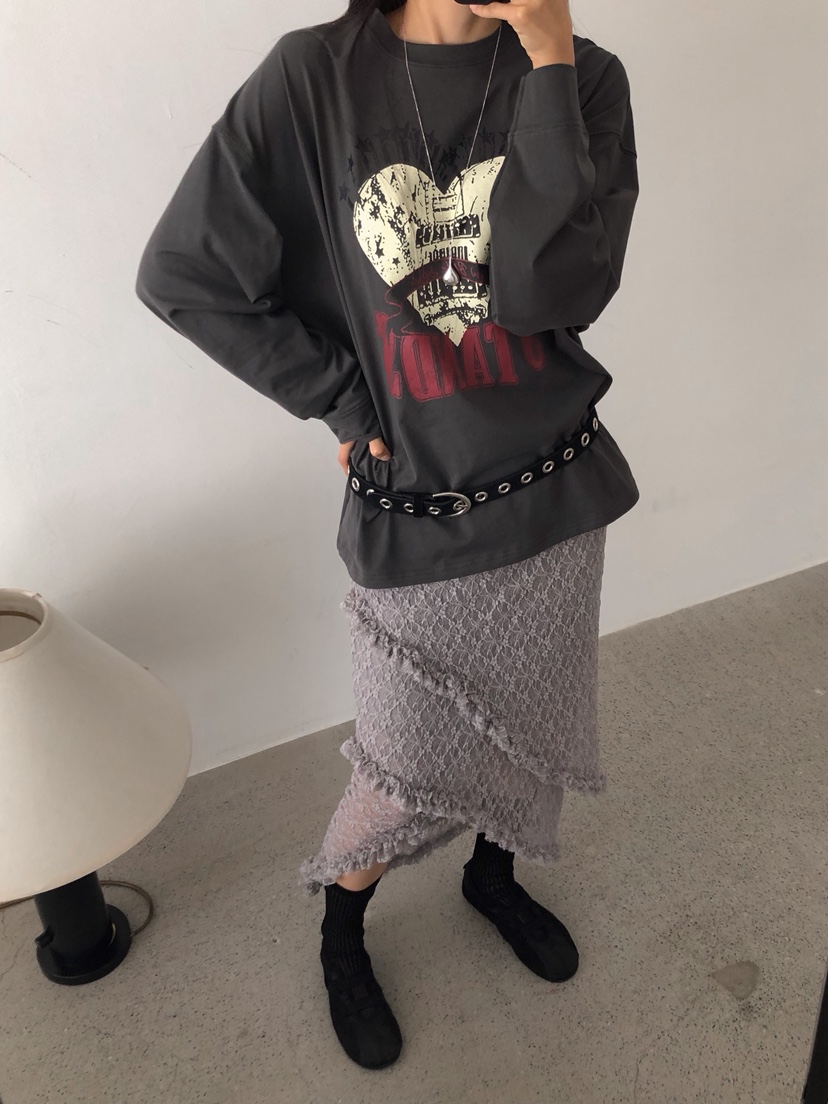 ZITTEN東大門㊣直郵女士新款職業25春夏推薦熱賣時尚長裙蕾絲ZITTEN長裙