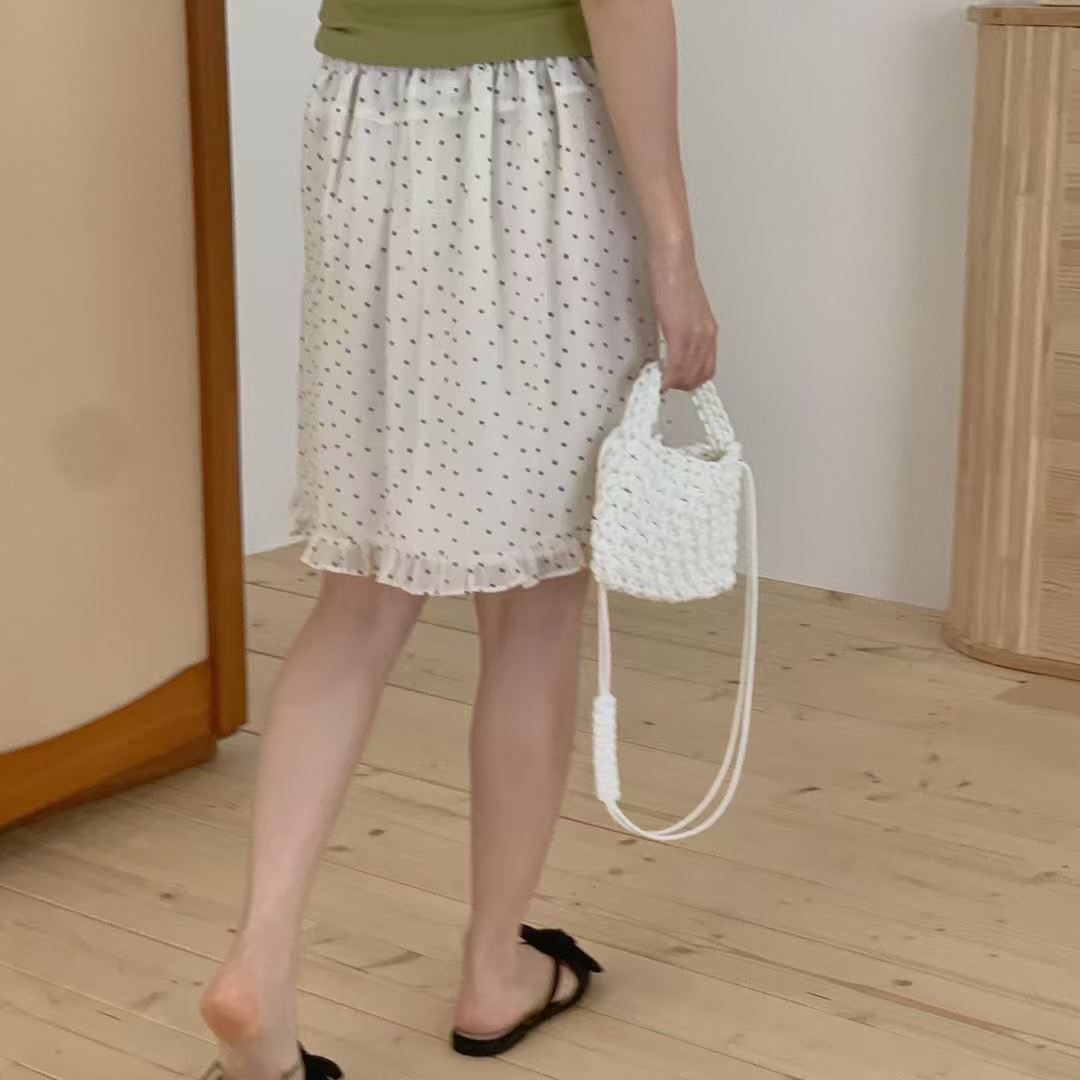 BREEZE-OT東大門㊣代購女裝新品職業人氣推薦真品短裙荷葉邊BREEZE-OT短裙
