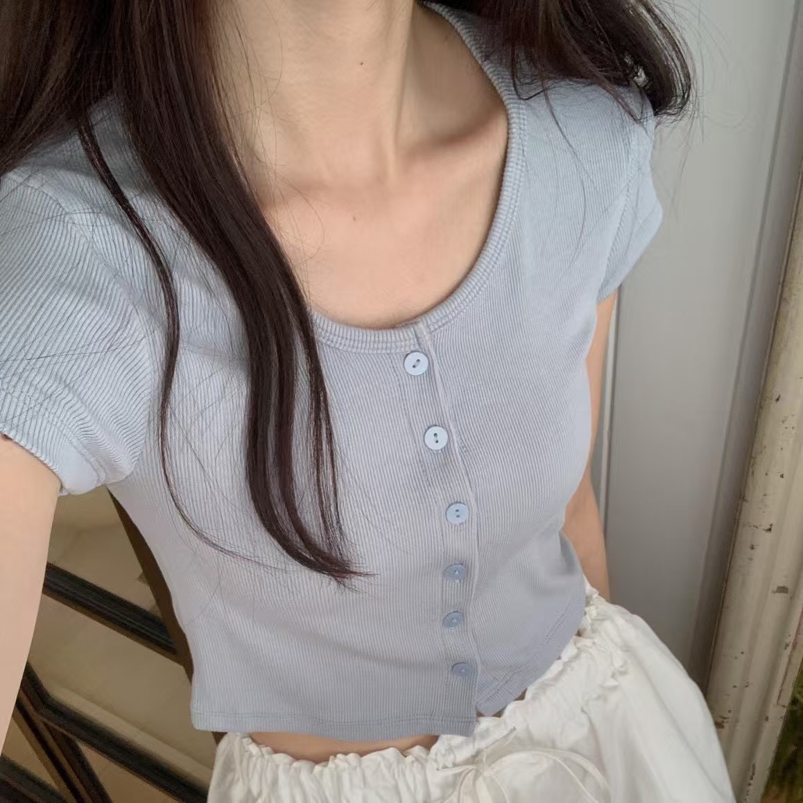BREEZE-OT東大門㊣代購女裝新款推薦時尚25春夏針織衫開衫BREEZE-OT針織衫