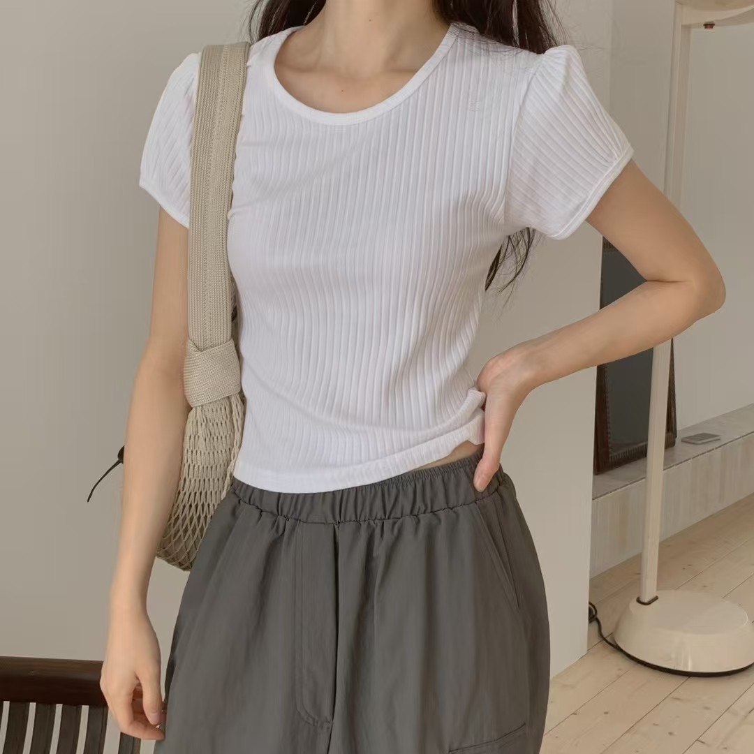 BREEZE-OT東大門㊣實拍女裝新品熱賣休閑時尚25春夏真品T恤BREEZE-OTT恤
