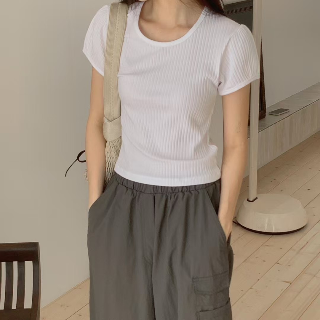 BREEZE-OT東大門㊣實拍女裝新品熱賣休閑時尚25春夏真品T恤BREEZE-OTT恤