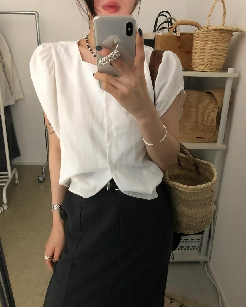 INBIBLE韓國直郵㊣女士新品推薦休閑時尚熱賣25春夏襯衫蕾絲衫INBIBLE襯衫/蕾絲衫