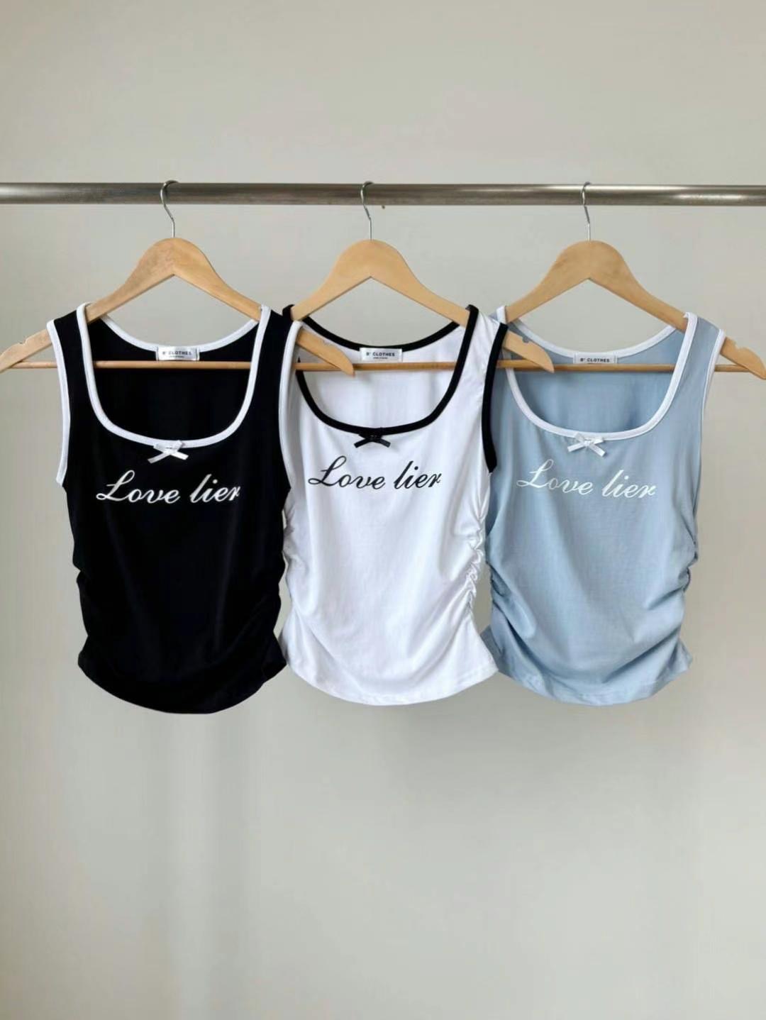 BCLOTHES-비클로스-T韓國代購㊣女士新品熱賣真品吊帶背心BCLOTHES吊帶/背心圖色2左二色