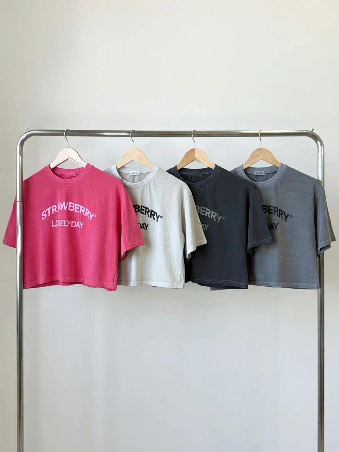 BCLOTHES-비클로스-T東大門㊣實拍女士新品推薦真品25春夏T恤BCLOTHEST恤圖色2左二色