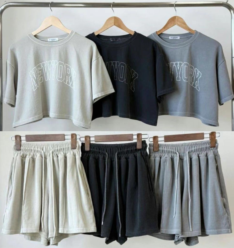 BCLOTHES-비클로스-T韓國直郵㊣女裝新款熱賣推薦時尚套裝BCLOTHES套裝圖色3左三色
