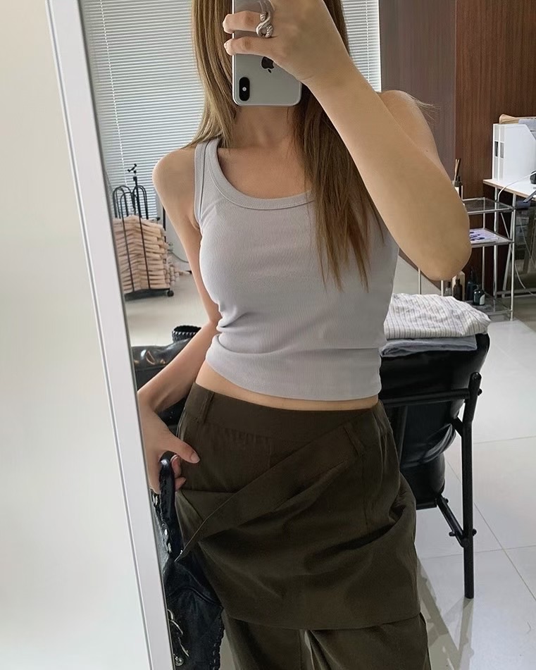 INBIBLE韓國直郵㊣女士新款真品時尚25春夏人氣推薦吊帶背心INBIBLE吊帶/背心圖色2