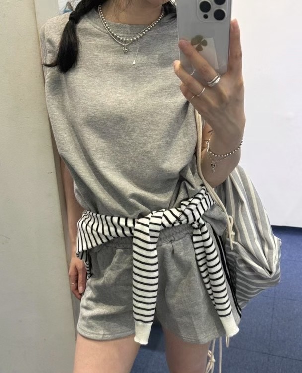 INBIBLE東大門㊣代購女士新款真品25春夏熱賣休閑職業吊帶背心INBIBLE吊帶/背心圖色2