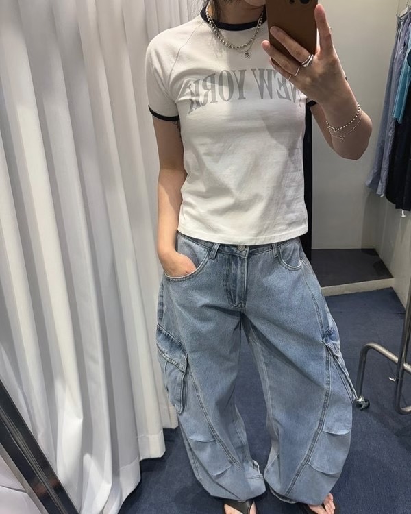 INBIBLE東大門㊣實拍女裝新款熱賣職業休閑時尚25春夏人氣T恤INBIBLET恤圖色2