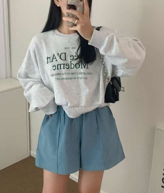 BBIBBICO韓國直郵㊣女士新品推薦休閑人氣熱賣時尚25春夏衛衣BBIBBICO衛衣