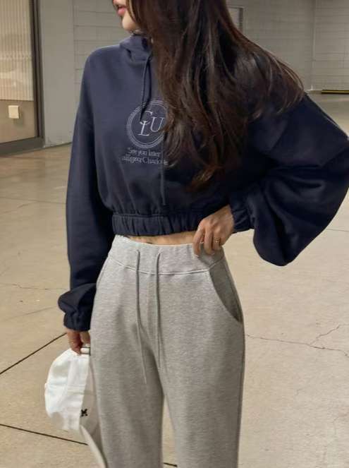 BBIBBICO韓國直郵㊣女裝新款休閑時尚真品職業熱賣25春夏衛衣BBIBBICO衛衣圖色2