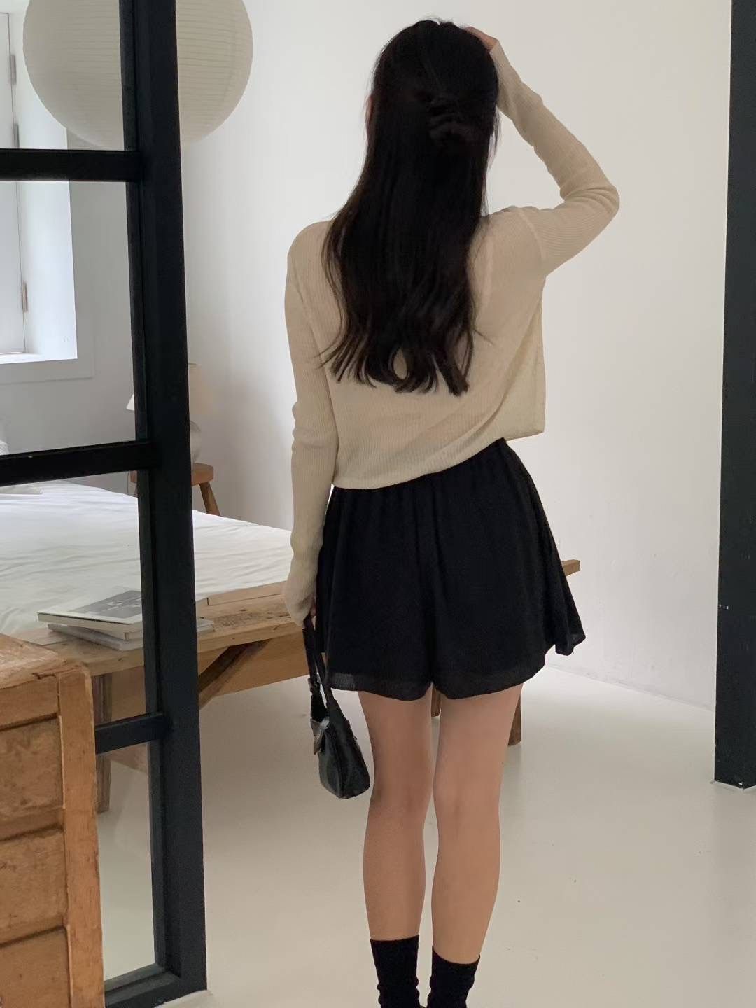 BILLOW韓國代購㊣女士新品25春夏職業推薦人氣休閑熱賣針織衫BILLOW針織衫