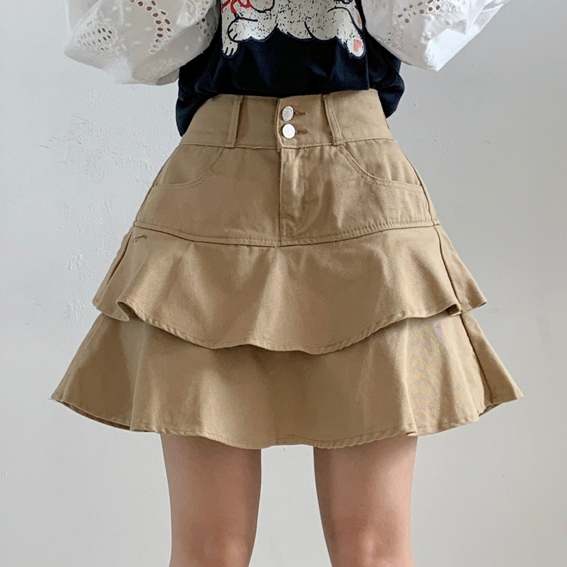 LOVABLE韓國代購㊣女士新品25春夏熱賣時尚推薦休閑真品裙褲LOVABLE裙褲