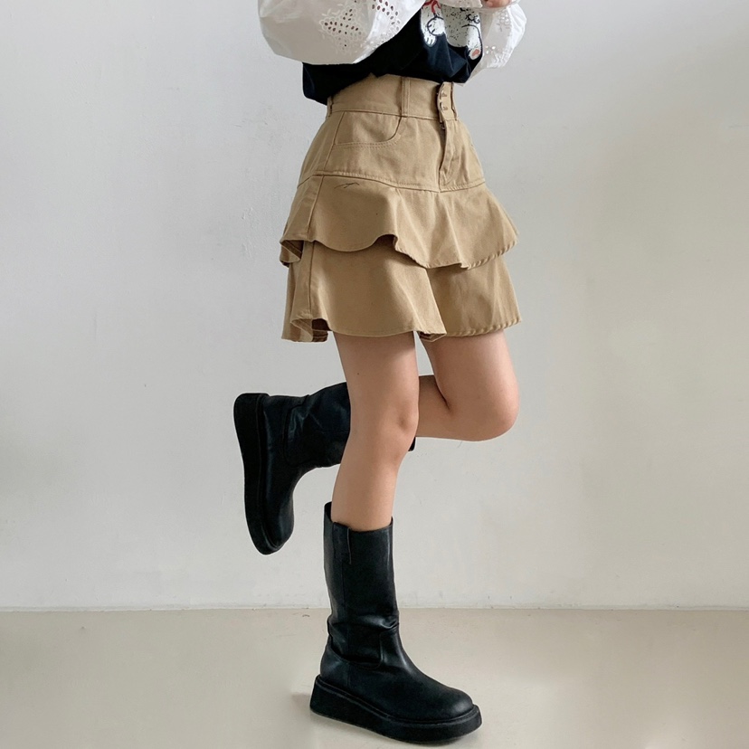 LOVABLE韓國代購㊣女士新品25春夏熱賣時尚推薦休閑真品裙褲LOVABLE裙褲