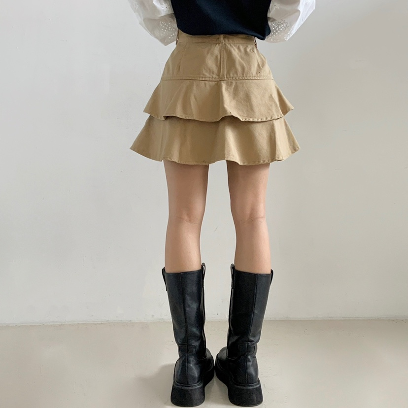 LOVABLE韓國代購㊣女士新品25春夏熱賣時尚推薦休閑真品裙褲LOVABLE裙褲