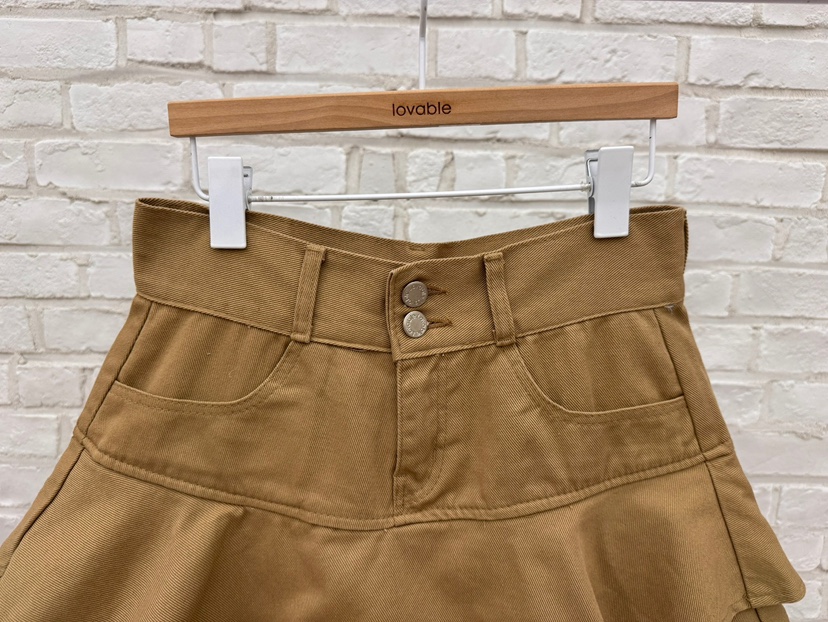 LOVABLE韓國代購㊣女士新品25春夏熱賣時尚推薦休閑真品裙褲LOVABLE裙褲