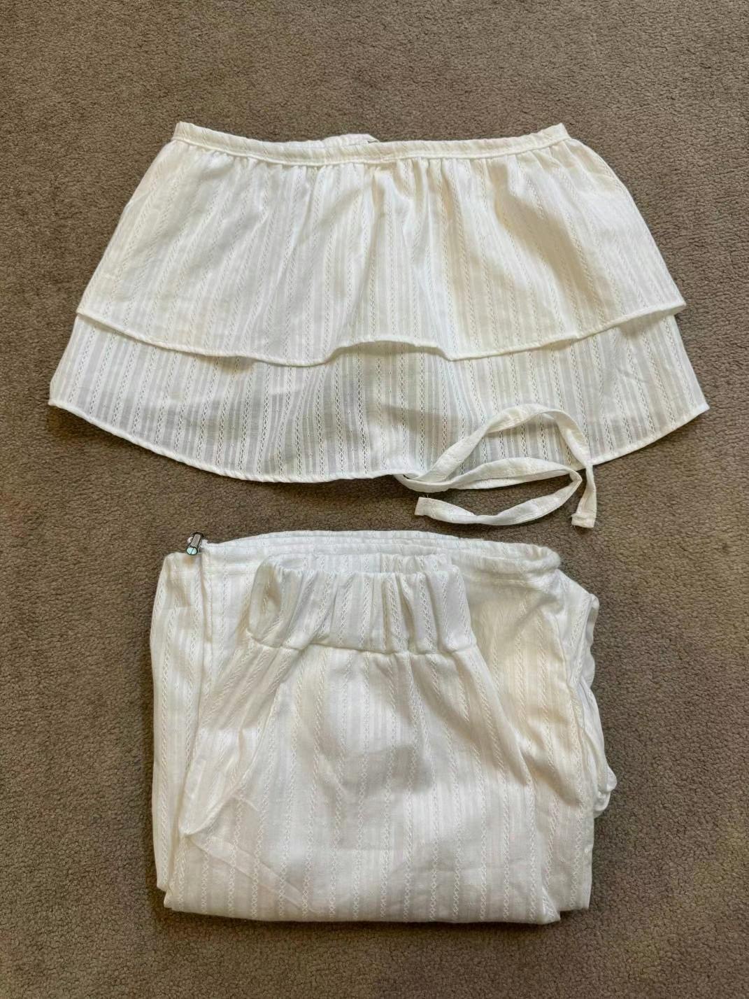 UNA-T東大門㊣實拍女裝新品25春夏推薦熱賣真品套裝套裝褶皺UNA-T套裝