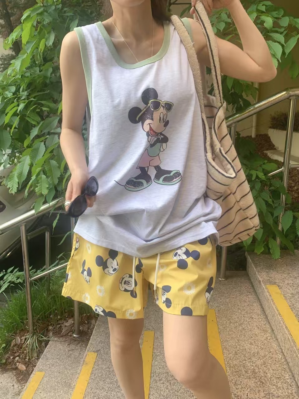 RAMIJ-라미제이-T韓國直郵㊣女裝新款休閑推薦熱賣吊帶背心RAMIJ-라미제이-T吊帶/背心圖色2