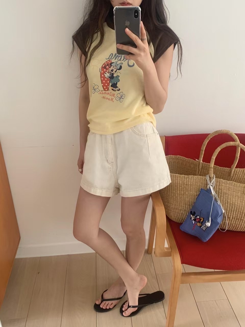 RAMIJ-라미제이-T東大門㊣代購女裝新款推薦人氣休閑真品T恤RAMIJ-라미제이-TT恤