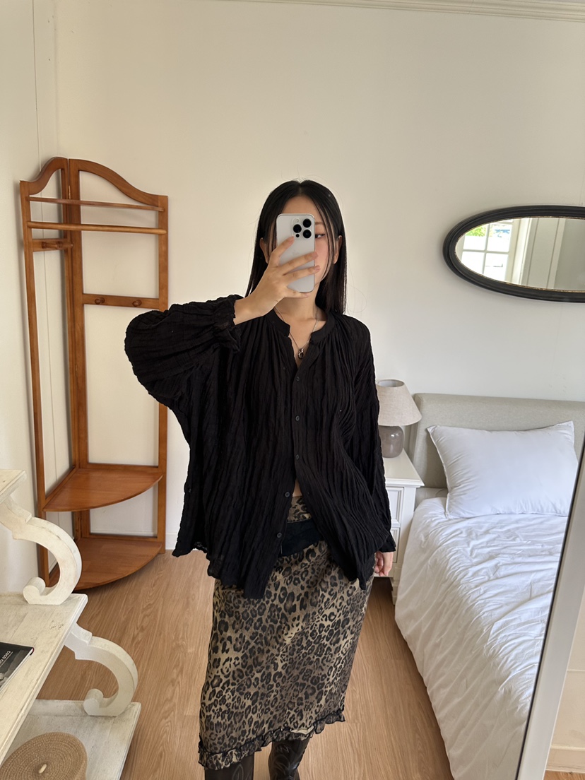 I MFACT東大門㊣實拍女士新款休閑時尚職業25秋夏襯衫蕾絲衫I MFACT襯衫/蕾絲衫